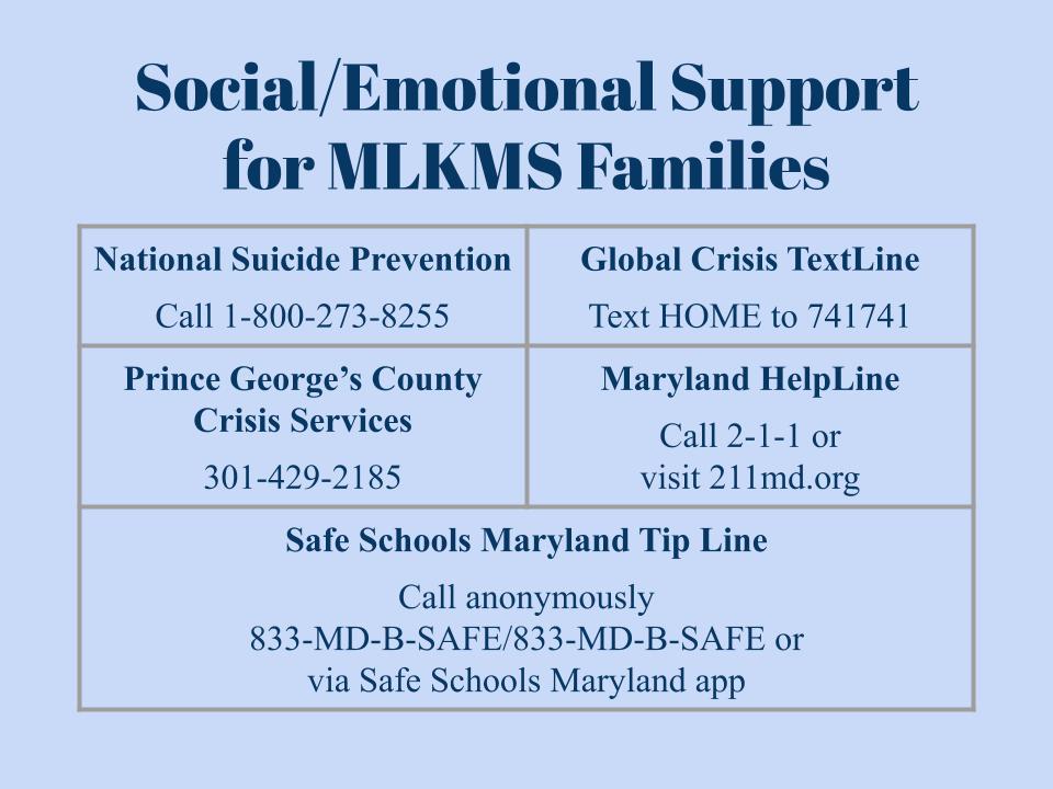 Social and Emotional Support for Families